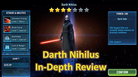 Darth Nihilus Gear .